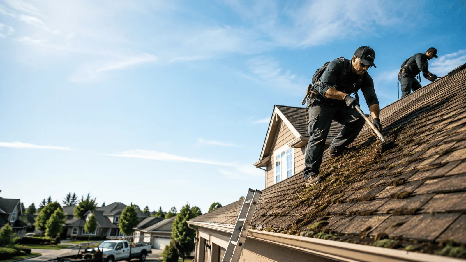 Roof Moss Removal in Servia, IN near me